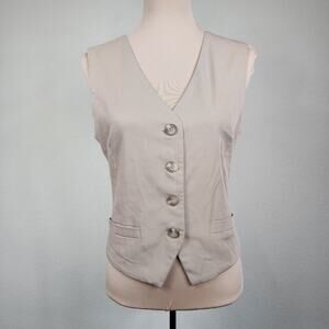 Lea & Viola Large Tan Vest